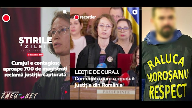 RALUCA MOROȘANU – LATURA MURDARĂ a JUDECĂTOAREI TERORIZATE încoronată ZEIȚA JUSTIȚIEI de RECORDER.RO